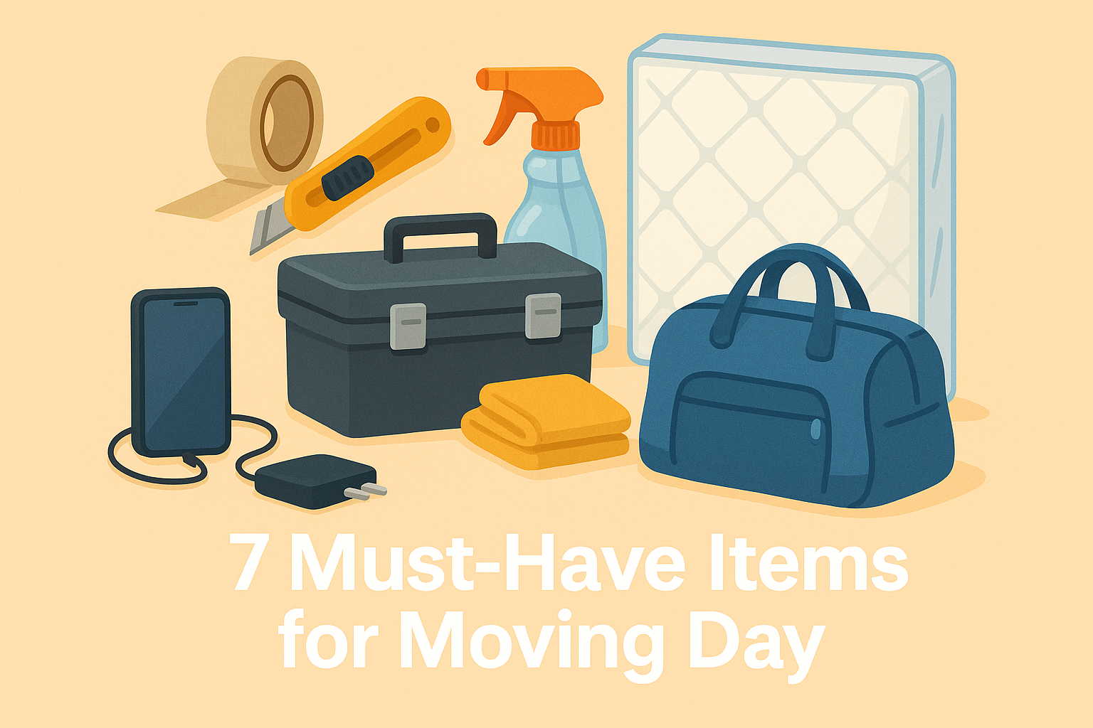 7 Must-Have Items for Moving Day