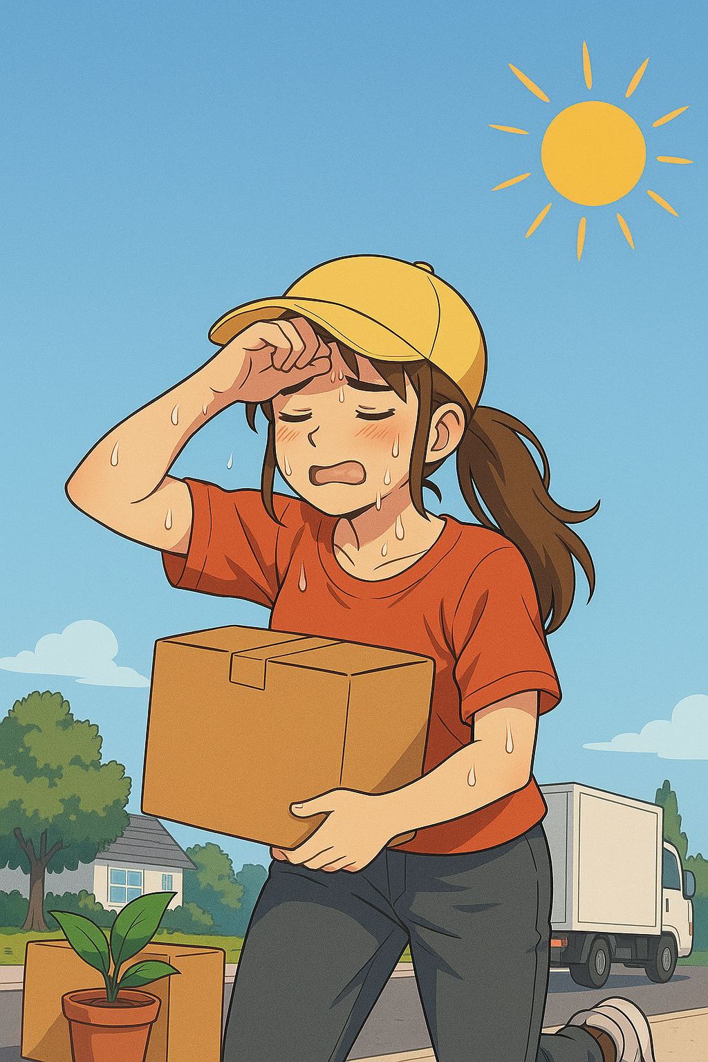 Beat the Heat: Staying Cool and Efficient on Summer Move Day